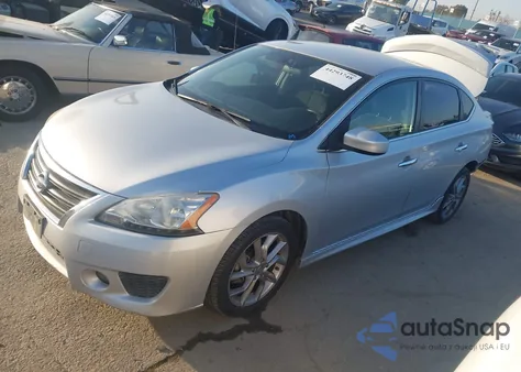 2013 Nissan Sentra Sr z USA, uszkodzony, nr VIN 3N1AB7AP4DL658113